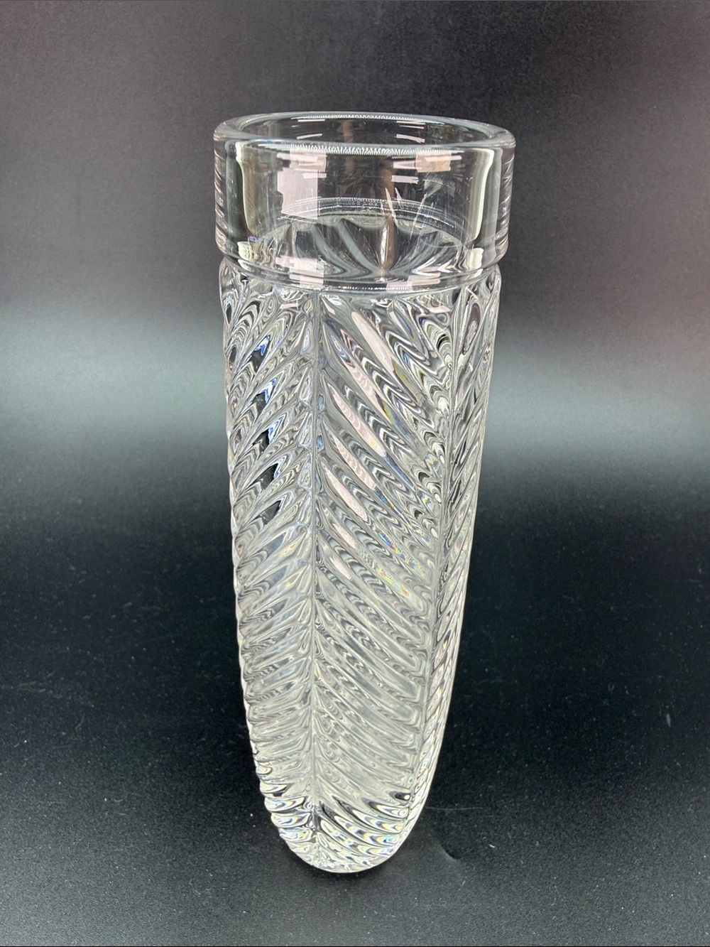 Ralph Lauren Herringbone Pattern
Crystal Bud Flower Vase